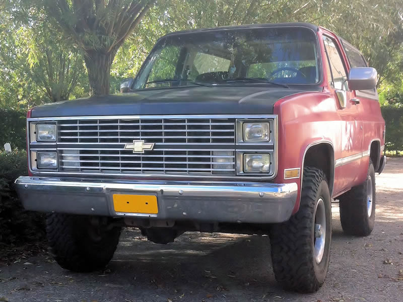 Blazerparts.nl - Chevrolet Blazer Rood