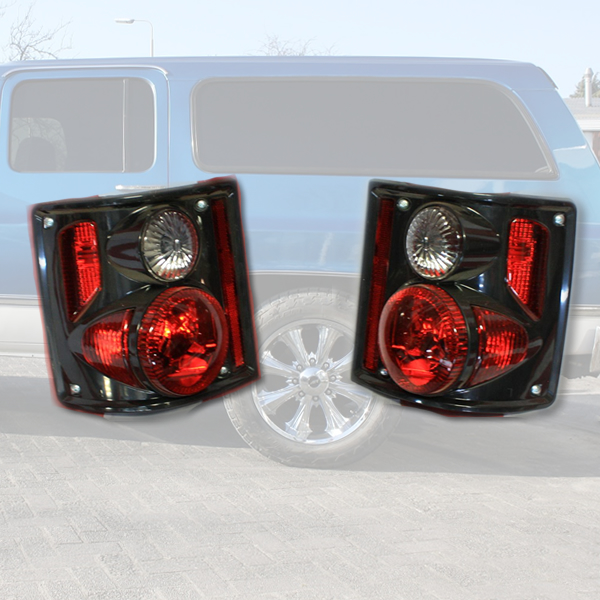 BlazerParts.nl - Set Custom achterlichten compleet voor 1973-1991 Suburban BlazerParts.nl - Set Custom achterlichten compleet voor 1973-1991 Suburban