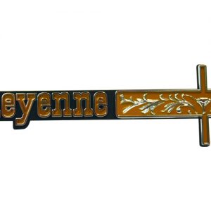 Cheyenne dashboard embleem