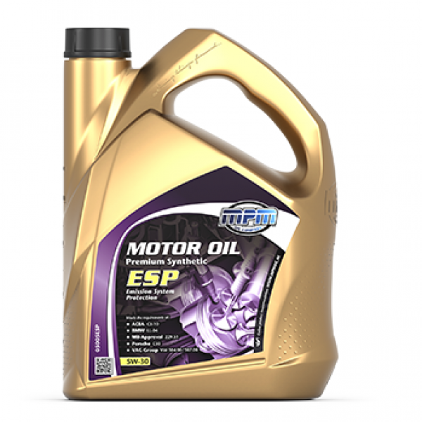 Motor Oil 5W-30 Premium Synthetic ESP 5Ltr. - Blazerparts.nl Motor Oil 5W-30 Premium Synthetic ESP 5Ltr. - Blazerparts.nl